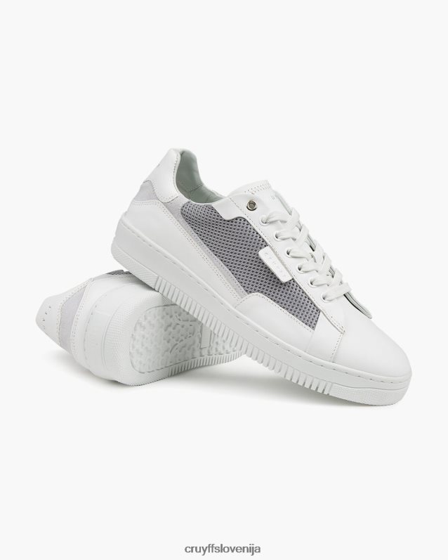 superge joan respiro-mehka mreža/mat usnje Cruyff 8BPFJV841 moški bela