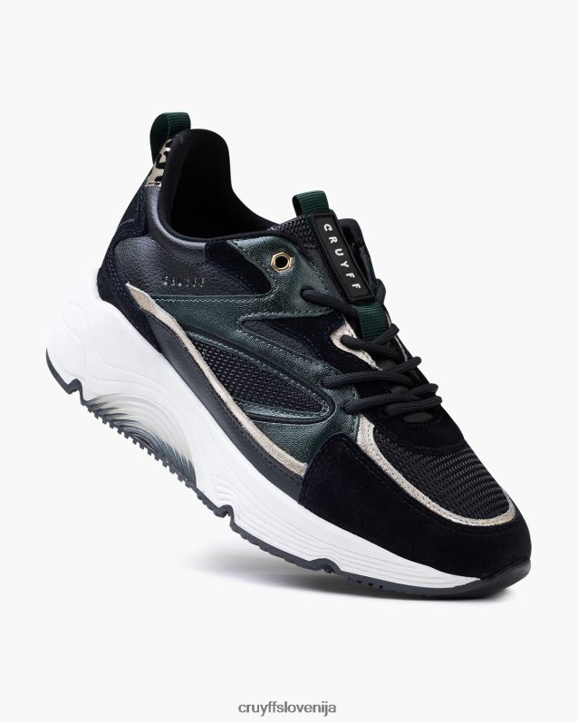 superge madina krepko Cruyff 8BPFJV1035 ženske črna/zelena