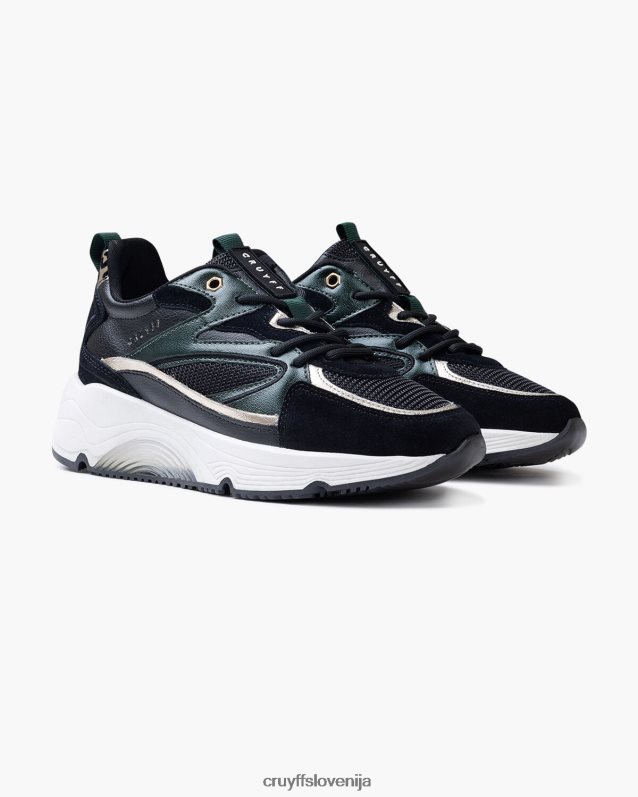 superge madina krepko Cruyff 8BPFJV1035 ženske črna/zelena