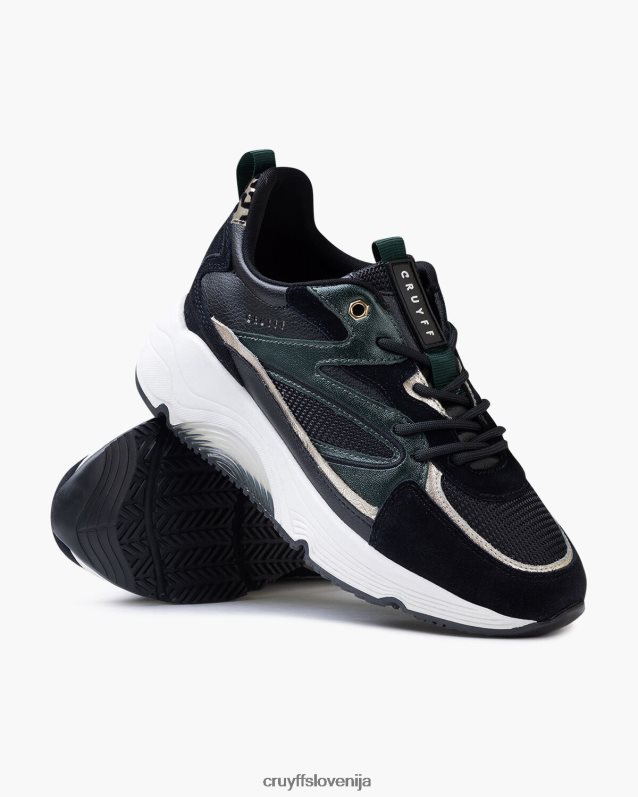 superge madina krepko Cruyff 8BPFJV1035 ženske črna/zelena