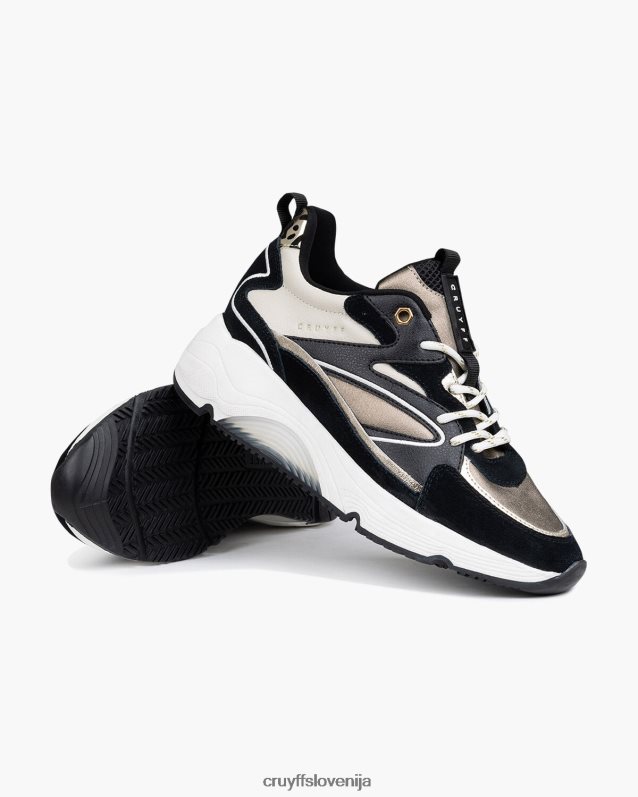 superge madina krepko Cruyff 8BPFJV1044 ženske črna/rjava