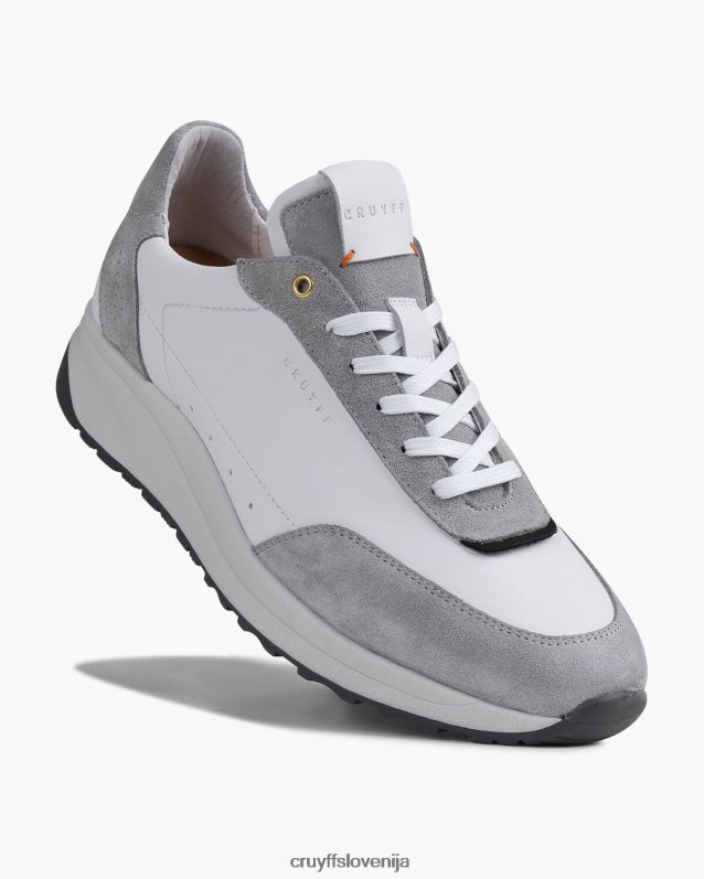 superge priložnostna nedelja Cruyff 8BPFJV905 moški bela/siva