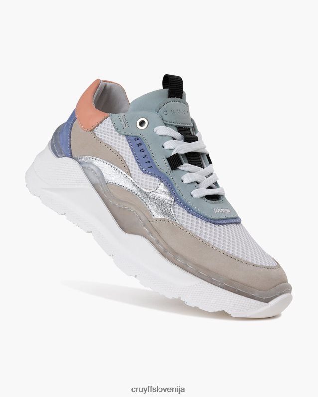 superge roana krepko Cruyff 8BPFJV1053 ženske bela/srebrna