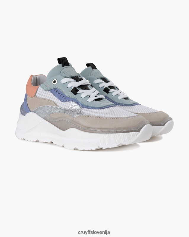 superge roana krepko Cruyff 8BPFJV1053 ženske bela/srebrna