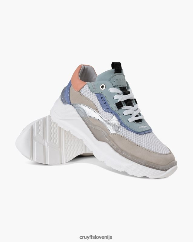 superge roana krepko Cruyff 8BPFJV1053 ženske bela/srebrna