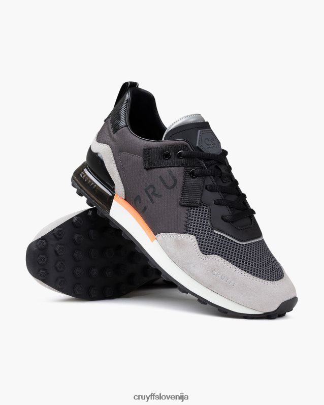 superge superbia Cruyff 8BPFJV1320 moški siva/oranžna