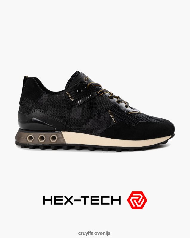 superge superbia hex-tech Cruyff 8BPFJV223 moški črna/zlata