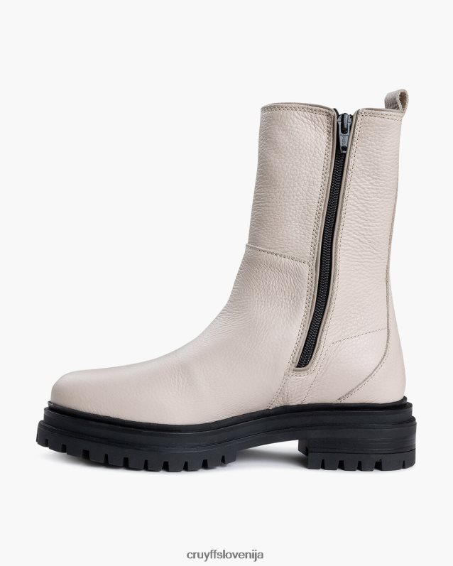 škornji apollo chelsea Cruyff 8BPFJV1030 ženske krema