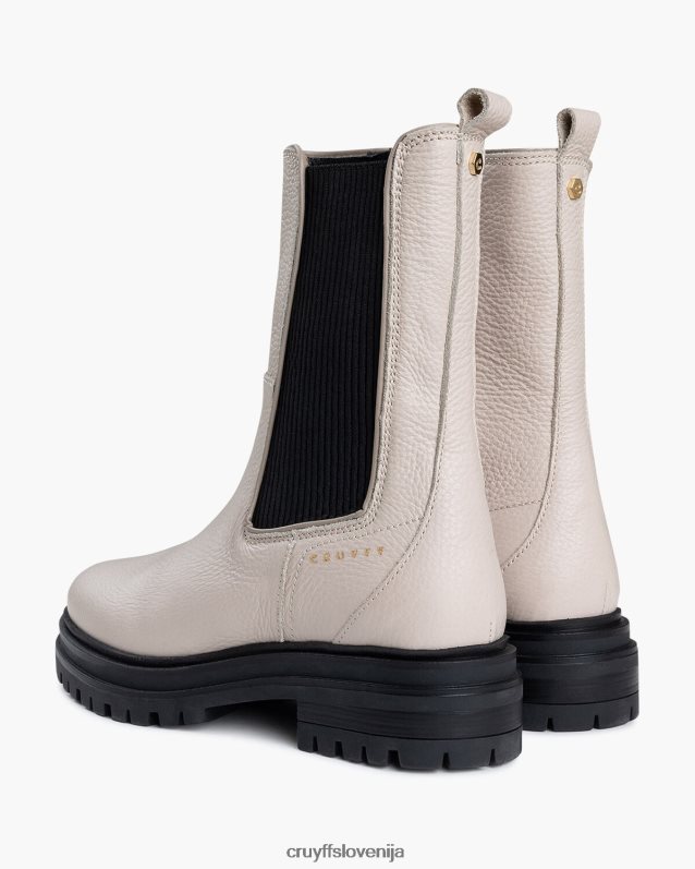 škornji apollo chelsea Cruyff 8BPFJV1030 ženske krema