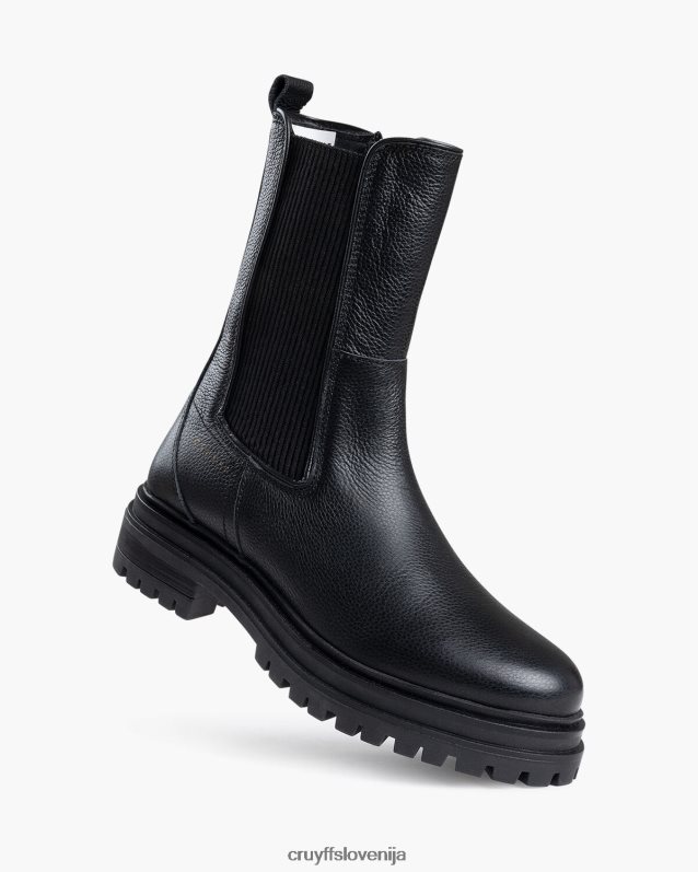 škornji apollo chelsea Cruyff 8BPFJV1031 ženske Črna