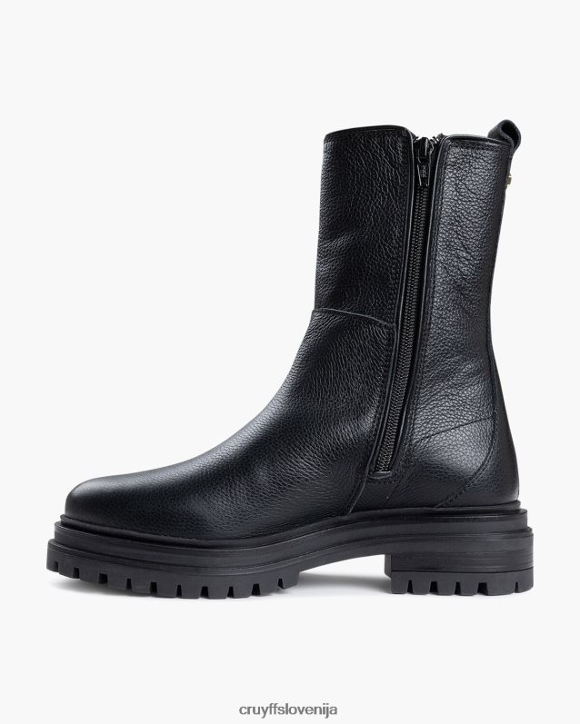 škornji apollo chelsea Cruyff 8BPFJV1031 ženske Črna