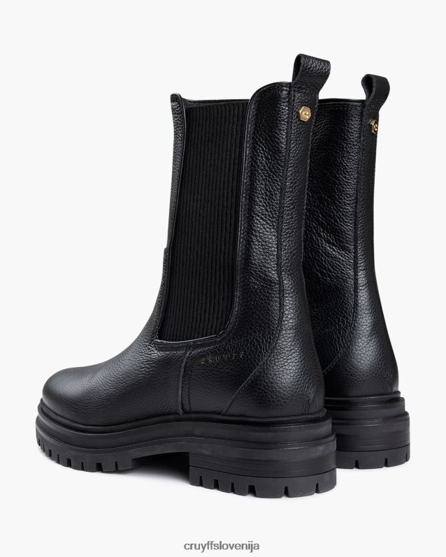 škornji apollo chelsea Cruyff 8BPFJV1031 ženske Črna